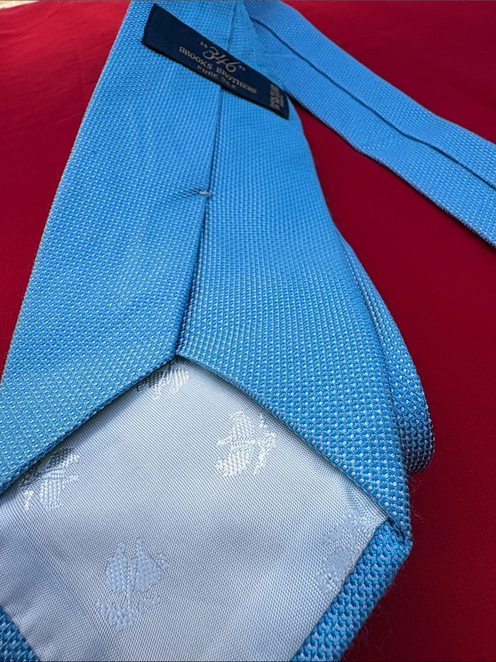 Brooks Brothers note tiny
